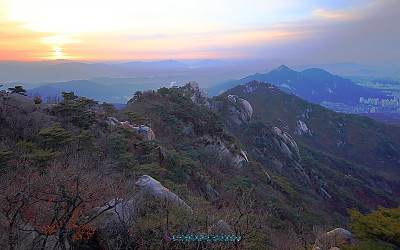 수락산의 아침