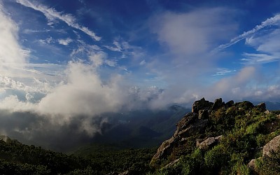 천성산에서...