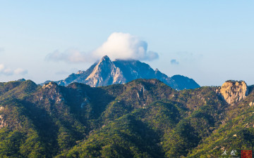 오봉에서 바라본 북한산