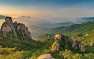 간만에 도봉산에 올랐습니다