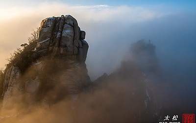바위인간의 건배 (도봉산)