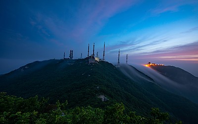 팔공산의 여름