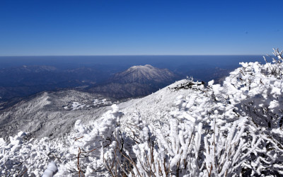 덕유산에 눈꽃이 필때ᆢ