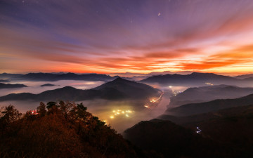 이른 새벽 어깨산(2)