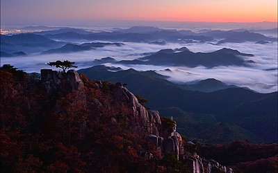 대둔산의 가을