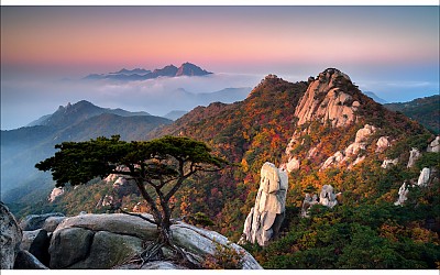 도봉산의 가을