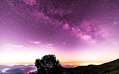 황매산 은하수