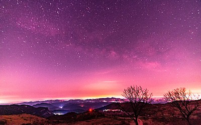 황매산 은하수