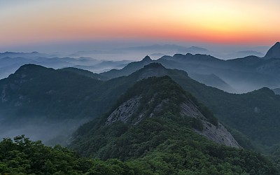 광대봉 파노라마