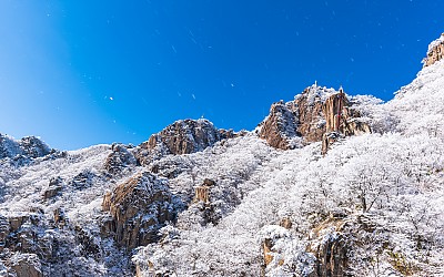 설경이 아름다운 대둔산