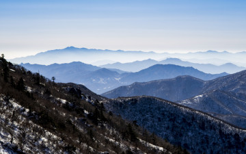 지리산이 보여서