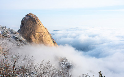 천상의 인수봉!